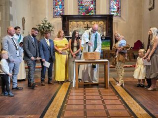It was lovely to welcome Hughie and his family and friends into Christ Church last Sunday (11th October) for his baptism.  We wish him every blessing as he travels through his life.